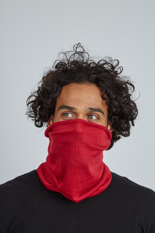 Dark Red Wrap