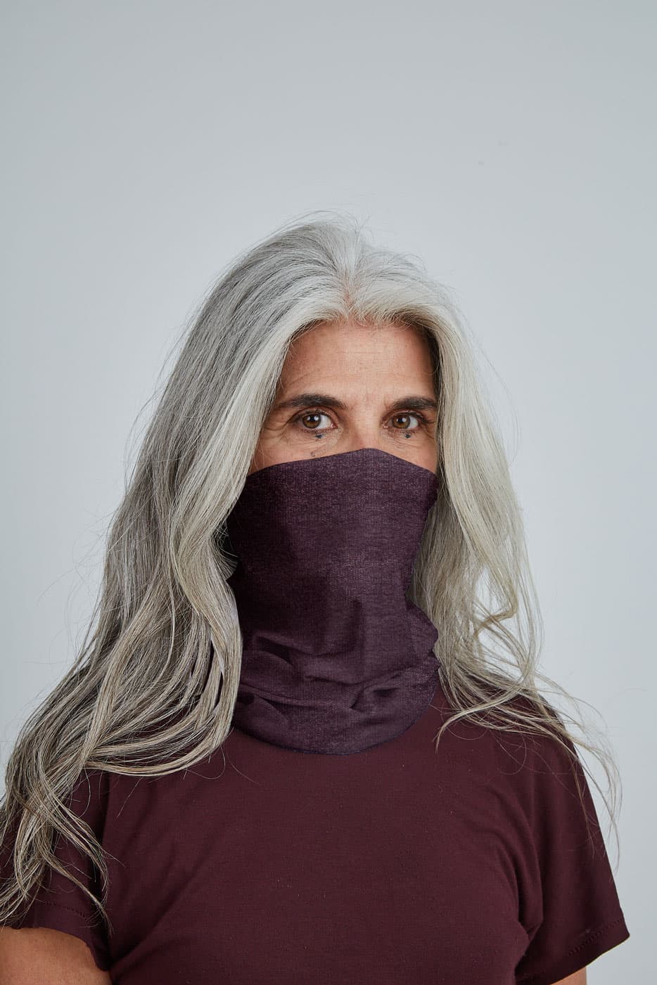 Merino Wrap Maroon