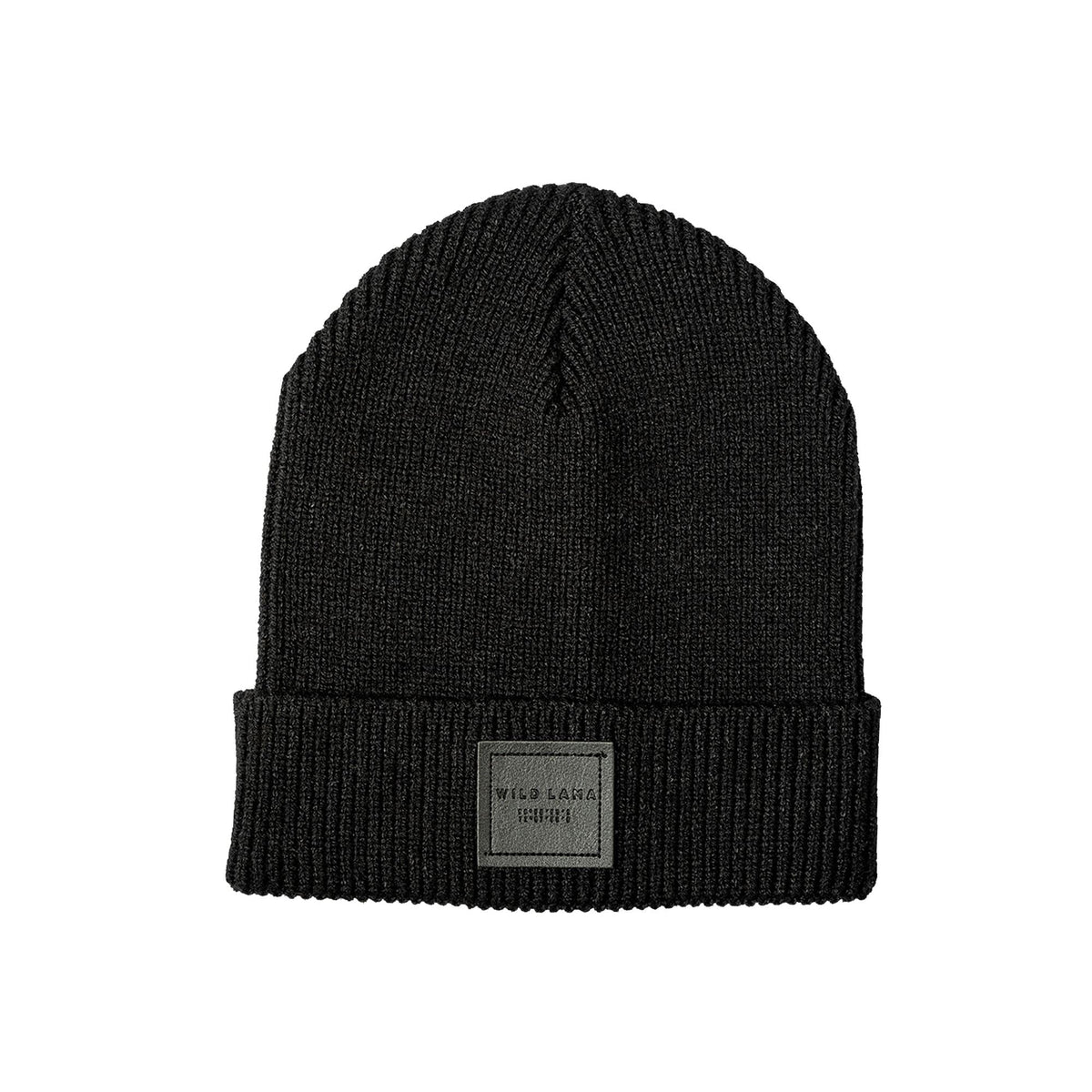 Essential Black Beanie BEANIE WILD WRAP! 
