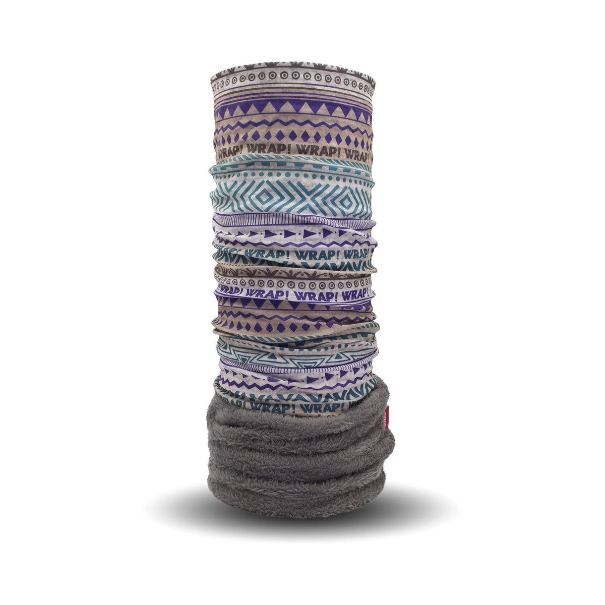 Tribal Purple Polar Wrap