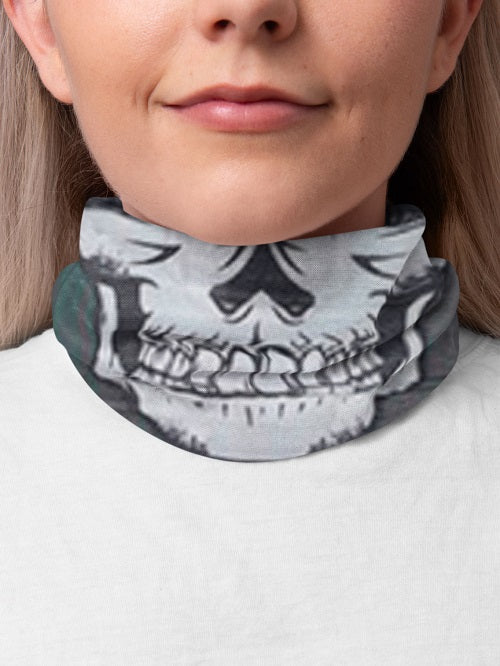Teal Skull Wrap