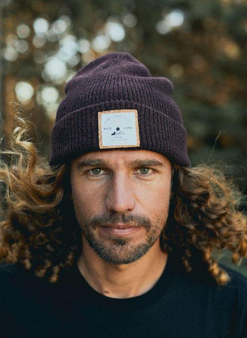 Organic Cotton Urban Burgundy Beanie