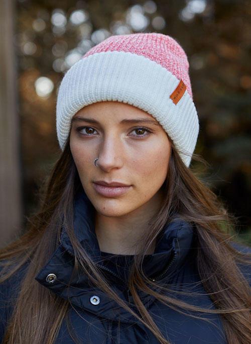 Reversible Beanie Red
