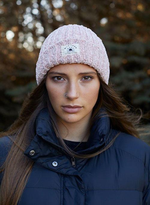 Beanie Velvet Pink
