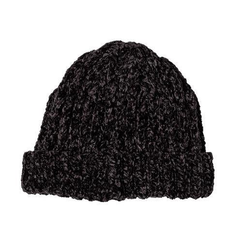 Beanie Velvet Black